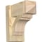 Ekena Millwork Merced Arts & Crafts Rough Sawn Outlooker, Douglas Fir, 6"W x 12"D x 12"H OUT06X12X12MRC03RDF - alternate 1
